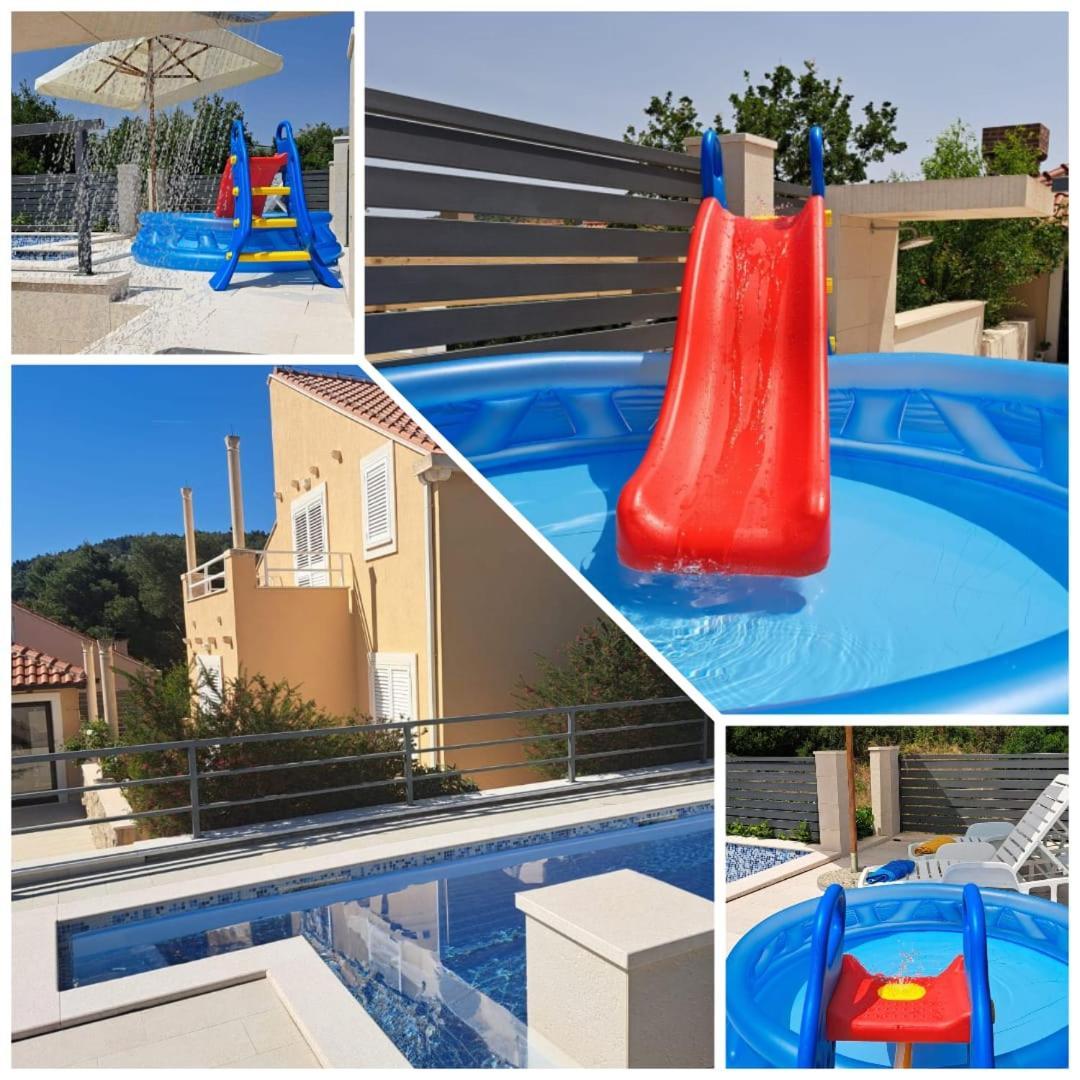 Villa "Amber" Luxury Apartments With A Pool Mlini Ngoại thất bức ảnh